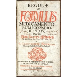 Regulae de Formulis Medicamentorum Conscribendis