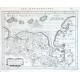 Groninga Dominium - Antique map