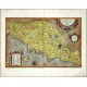 Tusciae Antiquae typus ... 1584 - Antique map