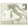Karte von Italien nach d'Anville