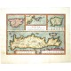Kréta, Korsika, Sardinie - Creta Iovis magni medio iacet insula ponto - Stará mapa