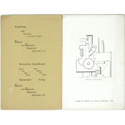 Ausstellung Willy Baumeister ... 1922