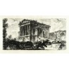 Piranesi -  Umbrie. Tempietto del Clitunno, lept, 1748