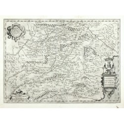 Castile - Castiliae Veteris et Nova descriptio, copperplate map, Mercator, Hondius, 1630