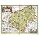 Bituricum Ducatus. Duche de Berri - Antique map