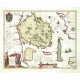 Nova et accurata descriptio totius Fioniae vulgo Funen - Antique map