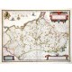 Meklenburg Ducatus - Stará mapa