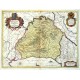 Ducatus Gelriae pars Quarta Quae est Arnhemiensis, Sive Velavia - Antique map