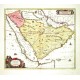 Arabiae felicis, Petrae et Desertae nova et accurata delineatio - Antique map