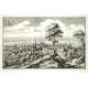 Bensheim - Antique map