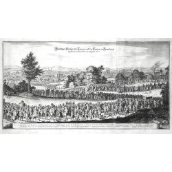 Prächtiger Einzug dess Königs und der Königin in Franckreich  in Paris  1660