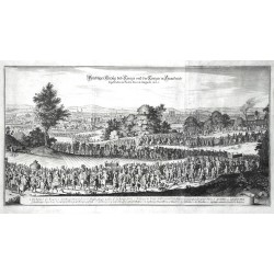 Prächtiger Einzug dess Königs und der Königin in Franckreich  in Paris 1660