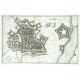 Vesalia - Nider Wesel - Antique map