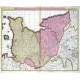 Normannia Ducatus - Alte Landkarte