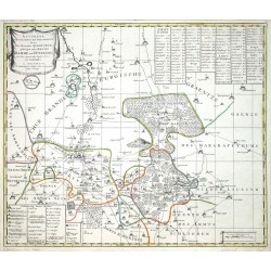 Accurate Geographische Delineation Der Aemmter Dahme und Iüterbog