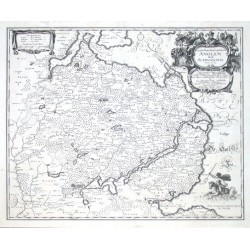 Carte Von den Laendern Angeln und Schwansen. Anno 1649