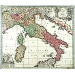 Nova et exactissima totius Italiae, Sardiniae et Corsicae Delineatio