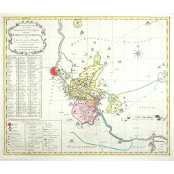 Accurate Delineatio des zu dem Saechsischen Chur Creisse gehörigen Ammtes Gommern der Graffschafft Barby