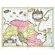 Groninga Dominium - Alte Landkarte