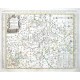 Accurate  Delineation derer  Aemmter Altenburg und Ronneburg - Antique map