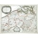 Flandre Espagnole, et Flandre Hollandoise - Alte Landkarte