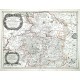 Le Brabant Espagnol - Antique map