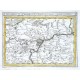 Namur mit dero Gegend auff 2 Stunden - Stará mapa