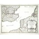 Anciens Royaumes de Kent, d'Essex, et de Sussex: ou sont - Antique map