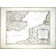 Anciens Royaumes de Kent, d'Essex, et de Sussex: ou sont - Antique map