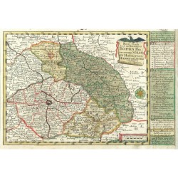 Reise-Charte durch das Königreich Böhmen Herzogthum Schlesien ...