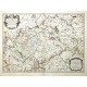Le Cercle de la Haute Saxe - Antique map