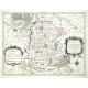 Le Limbourg, ou sont Le Duche de Limbourg, Le Comte de Dalem - Antique map