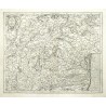 Lombardy, Venetia and Tyrol - Tarvisina Marchia et Tirolis Comitatus, copperplate map, Mercator, Hondius, 1633