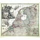 Belgium foederatum - Antique map