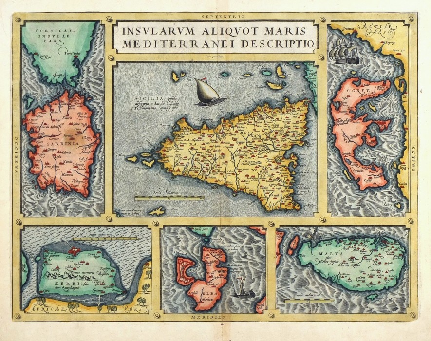 Insularum aliquot Maris Mediterranei descriptio