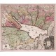 Lacus Bodamicus vel Acronius cum regionibus circumjacentibus recens delineatus - Old maps for sale