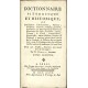 Dictionnaire Pittoresque et Historique