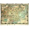 Pictorial wall map of China
