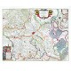 Flandriae Partes duae - Antique map