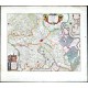 Flandriae Partes duae - Antique map