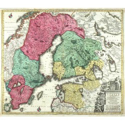 Nova Mappa Geographica Sueciae ac Gothiae Regna