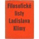 Filosofické listy Ladislava Klímy