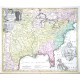 Amplissimae Regionis Mississipi - Stará mapa