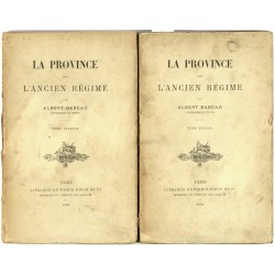 La Province sous l'ancien régime