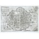 Sulmona - Antique map