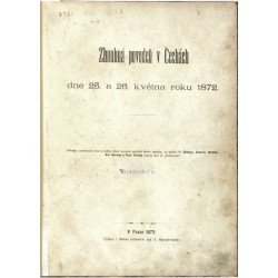 Zhoubná povodeň v Čechách ... 1872
