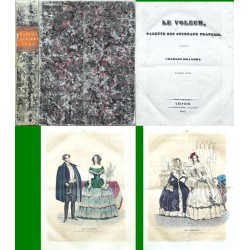 Le Voleur, Gazette des journaux francais. Anée 1843.