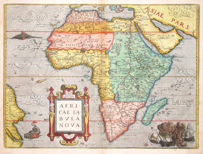 Africae Tabula Nova - Old maps for sale