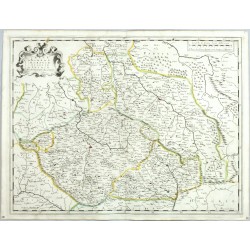 Carte de Boheme Moravie Silesie et Lusace