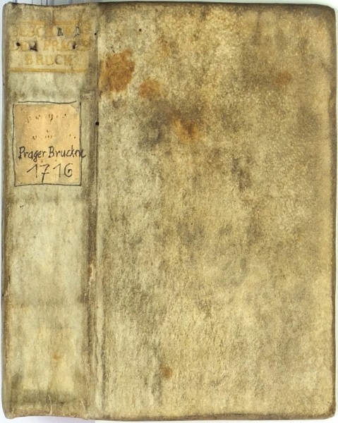 Eigentlicher Entwurff ... Der ... Prager-Brucken, Sambt ... Statuen